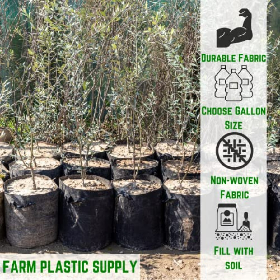 20 Gallon Fabric Grow Bags for - Agriculture Gardening Farming recension och pris