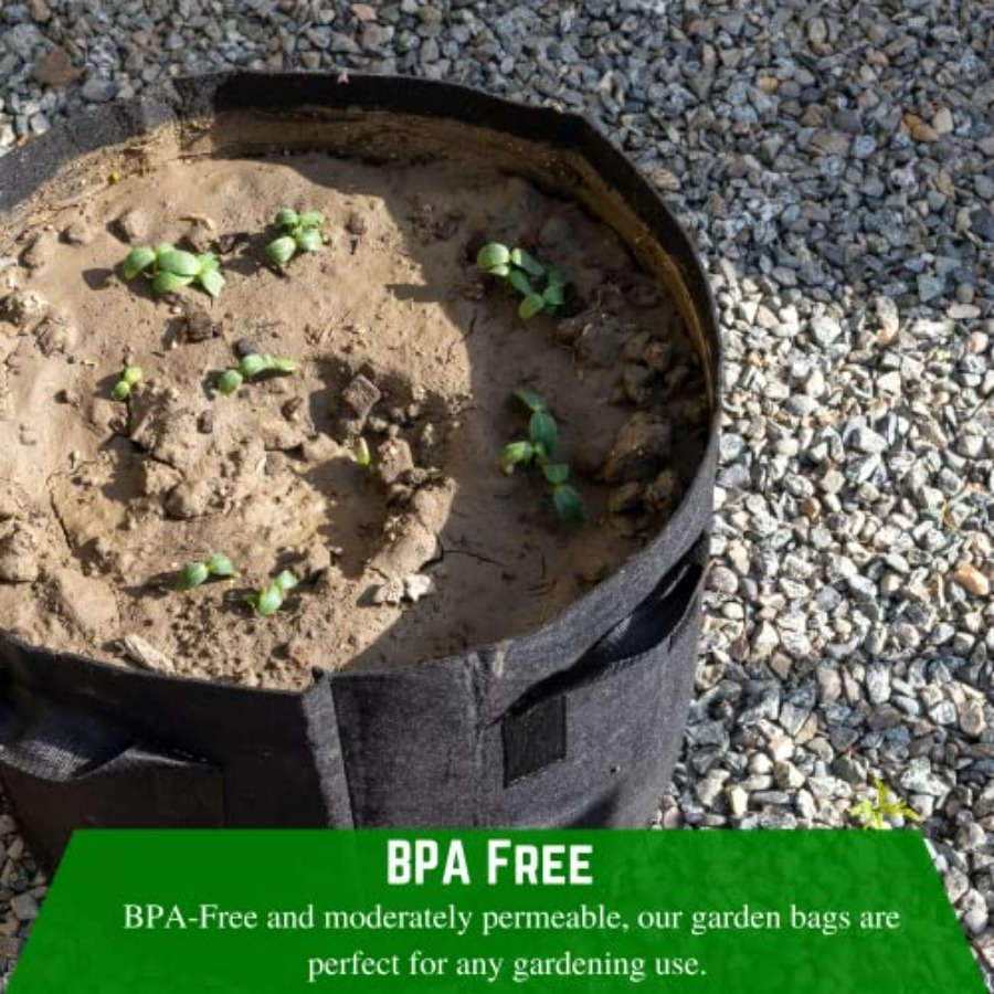 20 Gallon Fabric Grow Bags for - Agriculture Gardening Farming recension och pris
