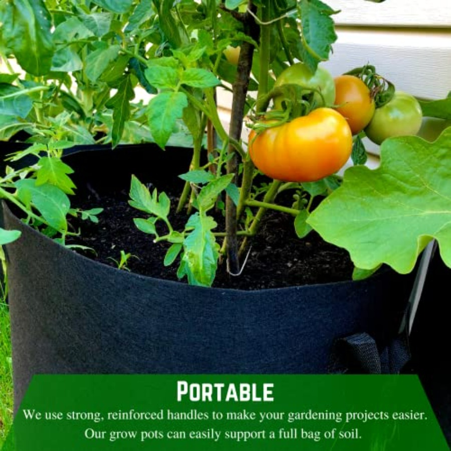 20 Gallon Fabric Grow Bags for - Agriculture Gardening Farming recension och pris