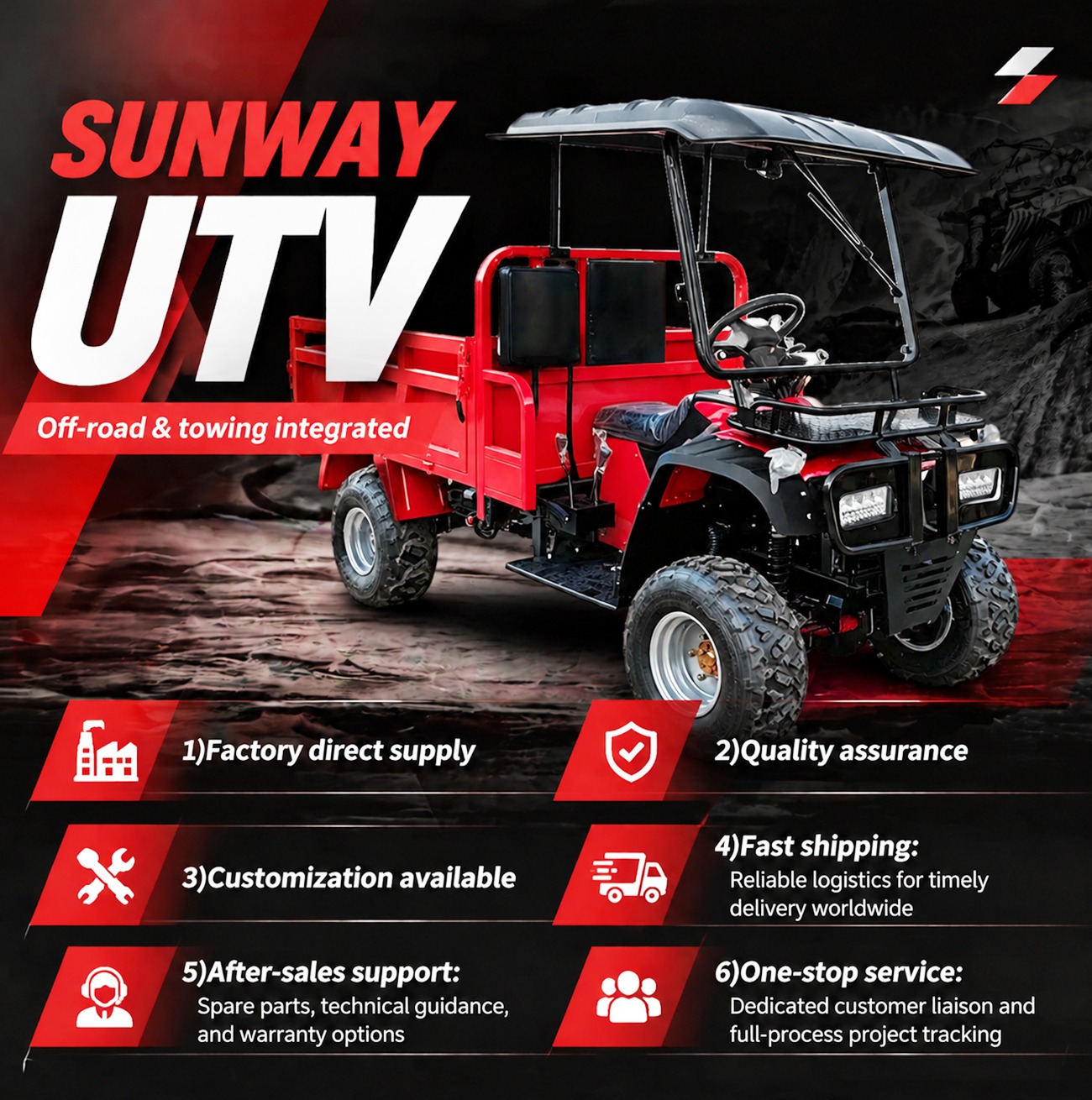 Power ATV - 2026 400CC Easy Co - Agriculture Farming Vehicles recension och pris