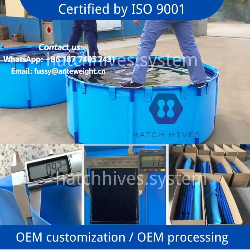 2026 Foldable Lightweight Aqua - Farm Pond Liner recension och pris