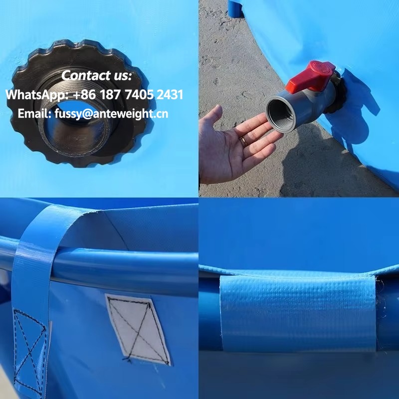 2026 Foldable Lightweight Aqua - Farm Pond Liner recension och pris